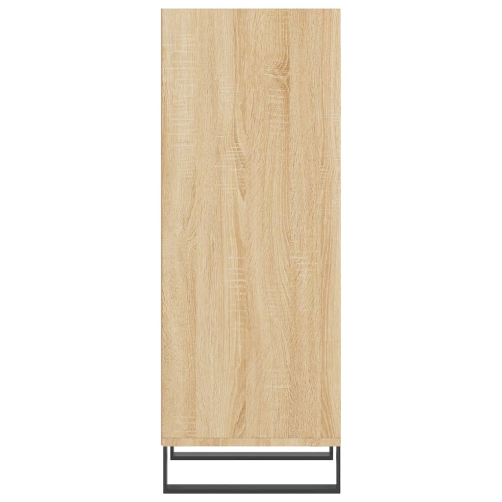 vidaXL Szafka, dąb sonoma, 34,5x32,5x90 cm, materiał drewnopochodny