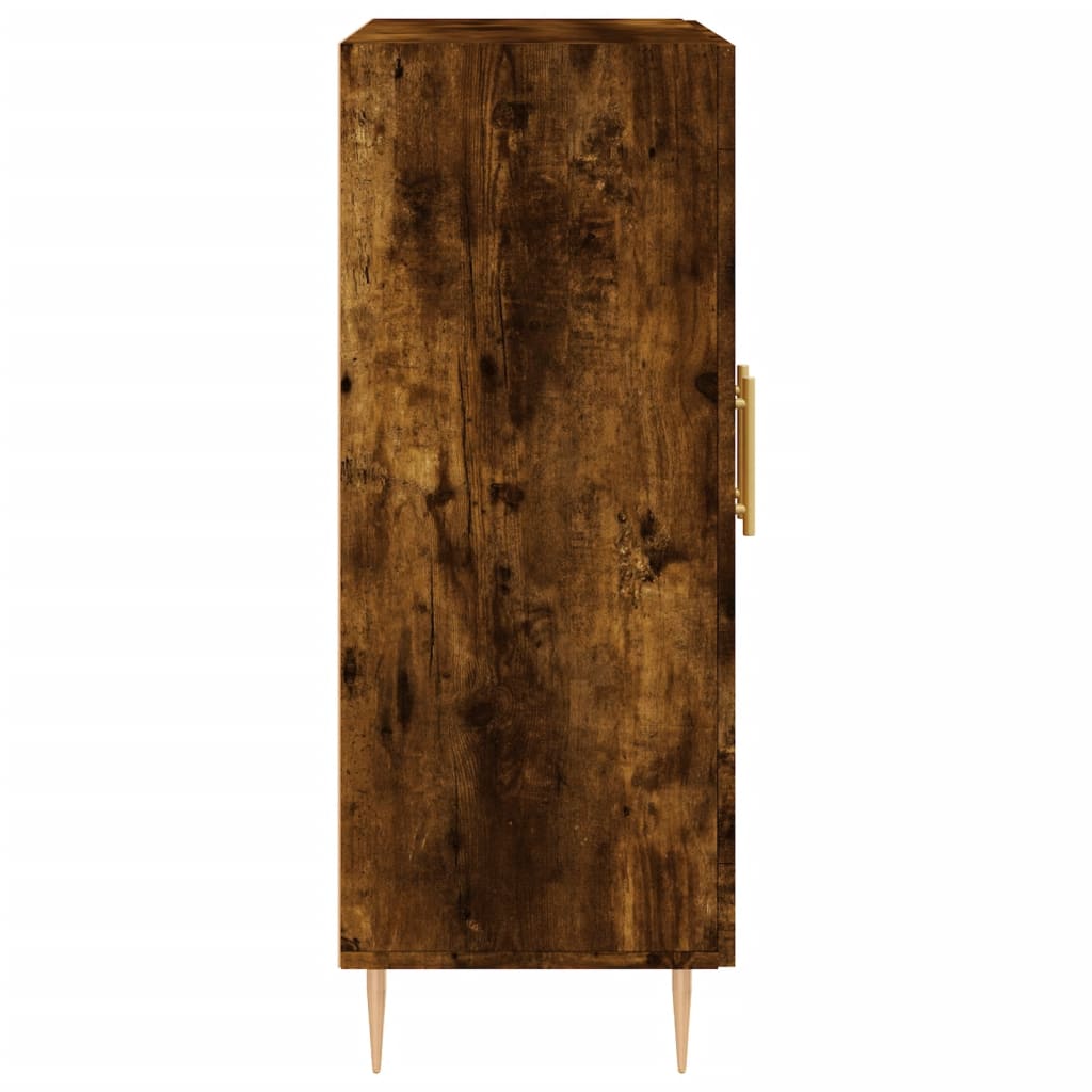 vidaXL Szafka, przydymiony dąb, 69,5x34x90 cm, materiał drewnopochodny
