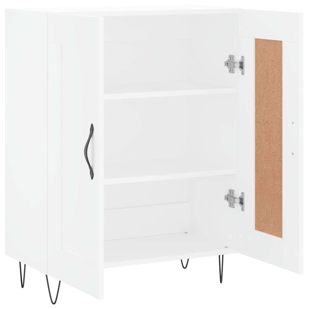 vidaXL Szafka, biała, 69,5x34x90 cm, materiał drewnopochodny