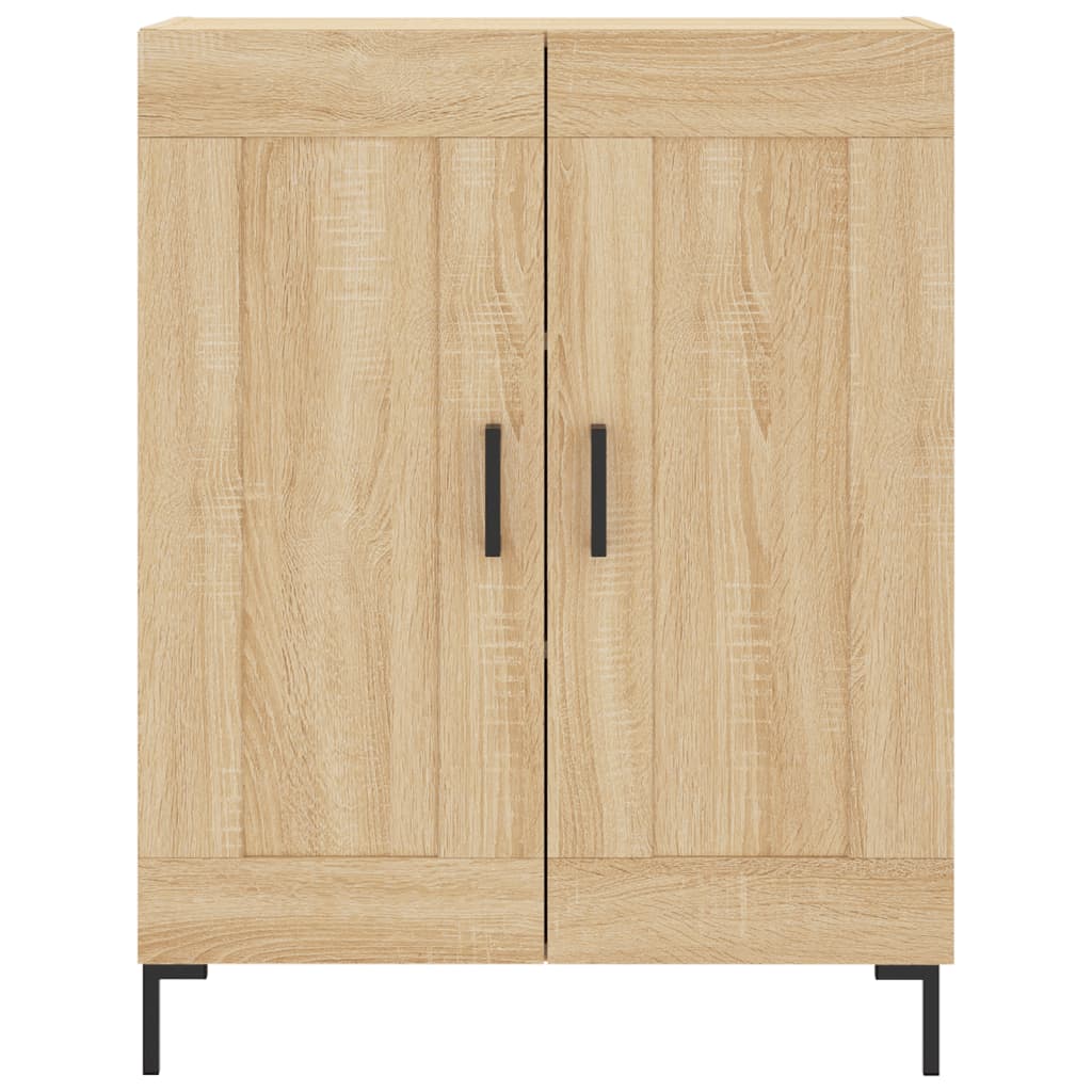 vidaXL Szafka, dąb sonoma, 69,5x34x90 cm, materiał drewnopochodny