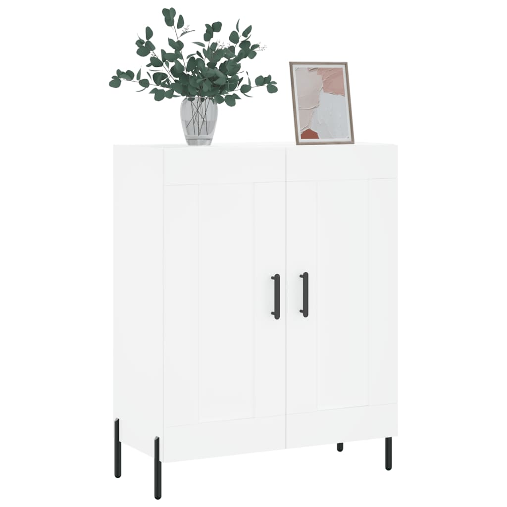 vidaXL Szafka, biała, 69,5x34x90 cm, materiał drewnopochodny