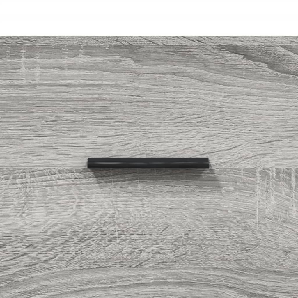 vidaXL Szafka, szary dąb sonoma, 69,5x34x90cm, materiał drewnopochodny