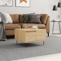 vidaXL Stolik kawowy, dąb sonoma 55x55x36,5 cm materiał drewnopochodny