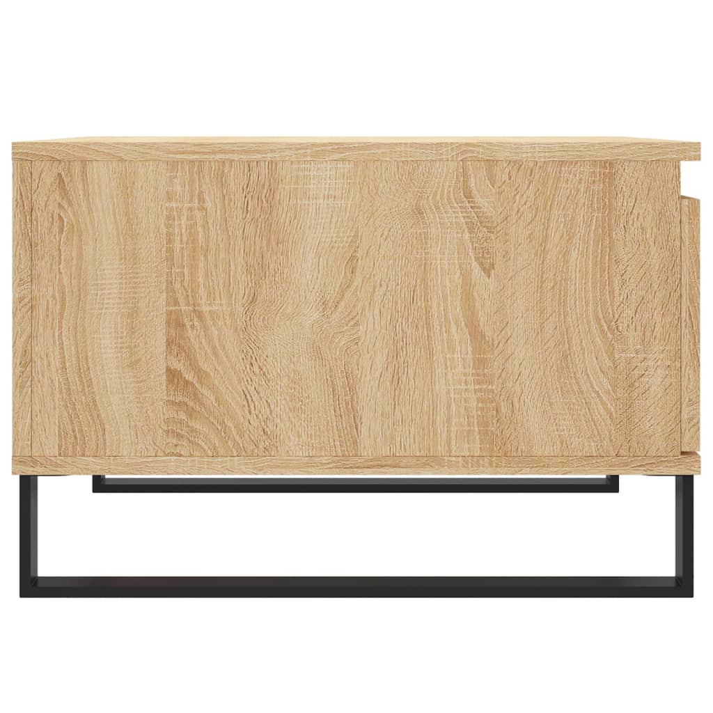 vidaXL Stolik kawowy, dąb sonoma 55x55x36,5 cm materiał drewnopochodny