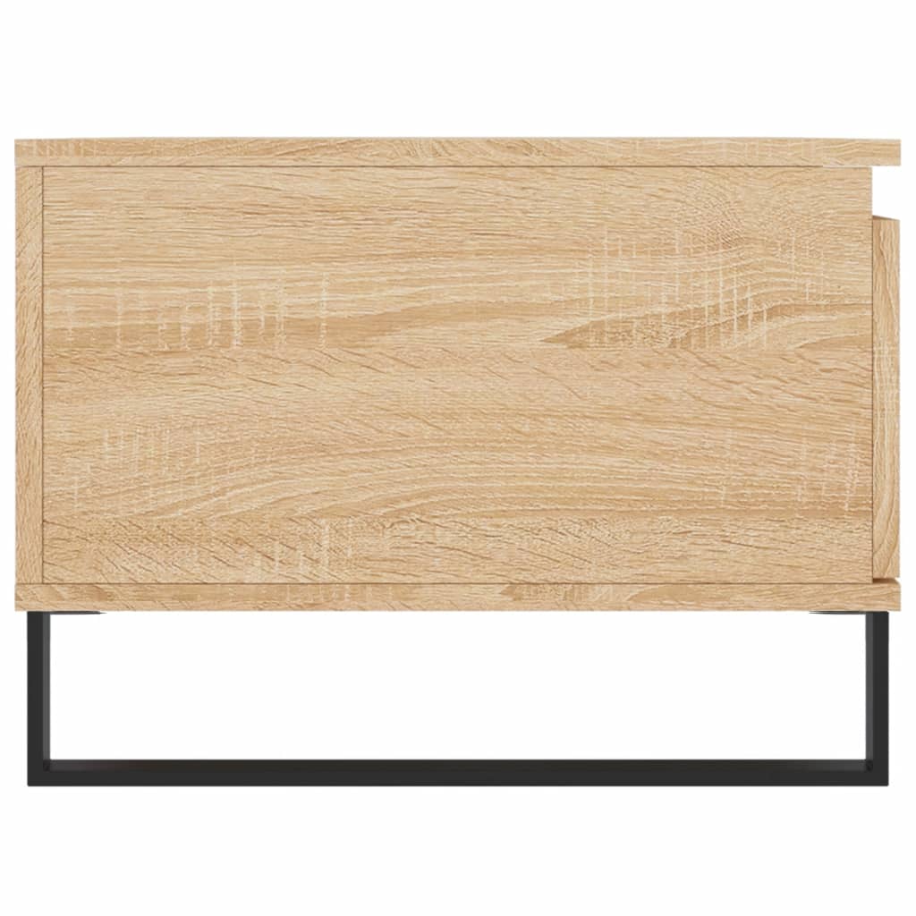 vidaXL Stolik kawowy, dąb sonoma 90x50x36,5 cm materiał drewnopochodny