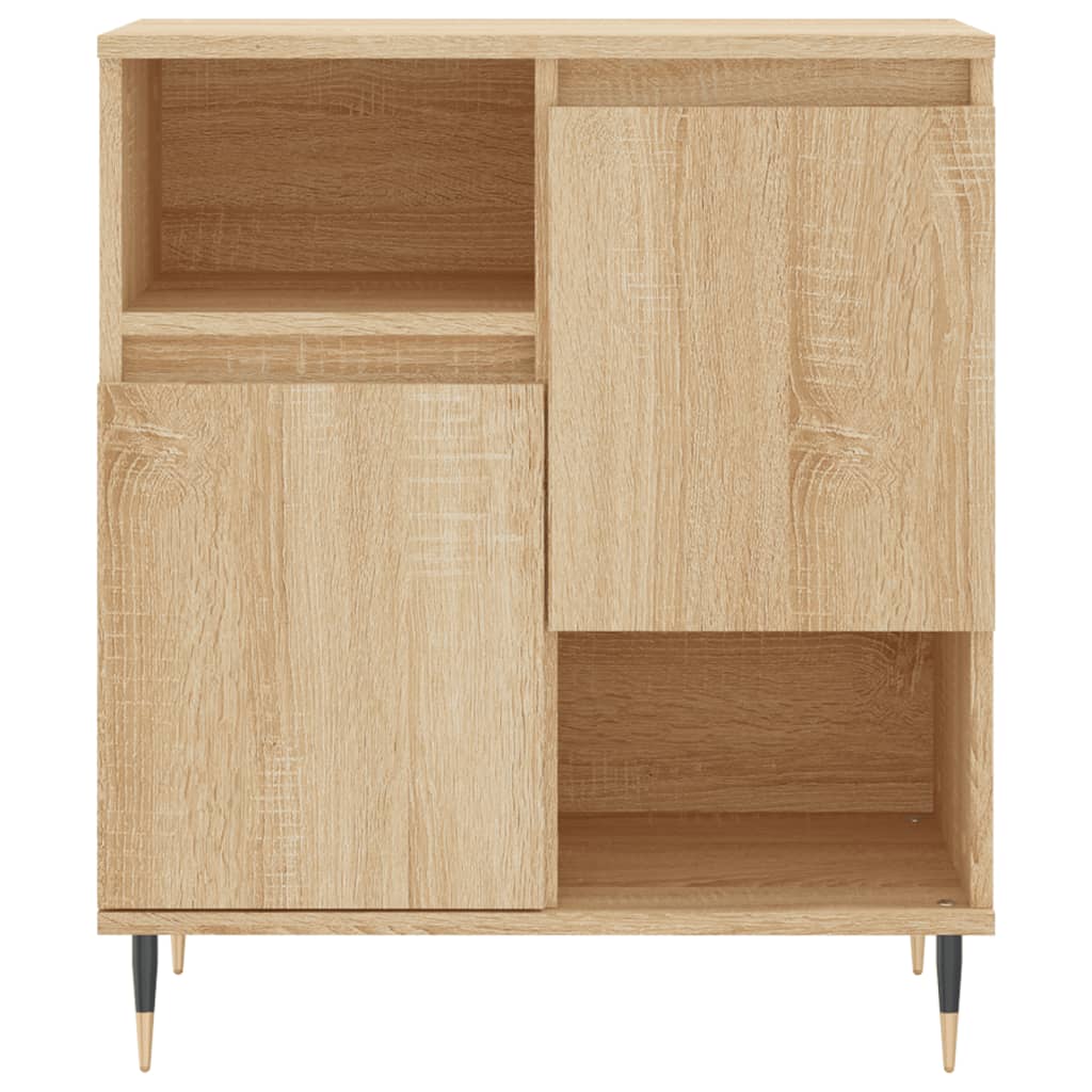 vidaXL Komoda, dąb sonoma, 60x35x70 cm, materiał drewnopochodny