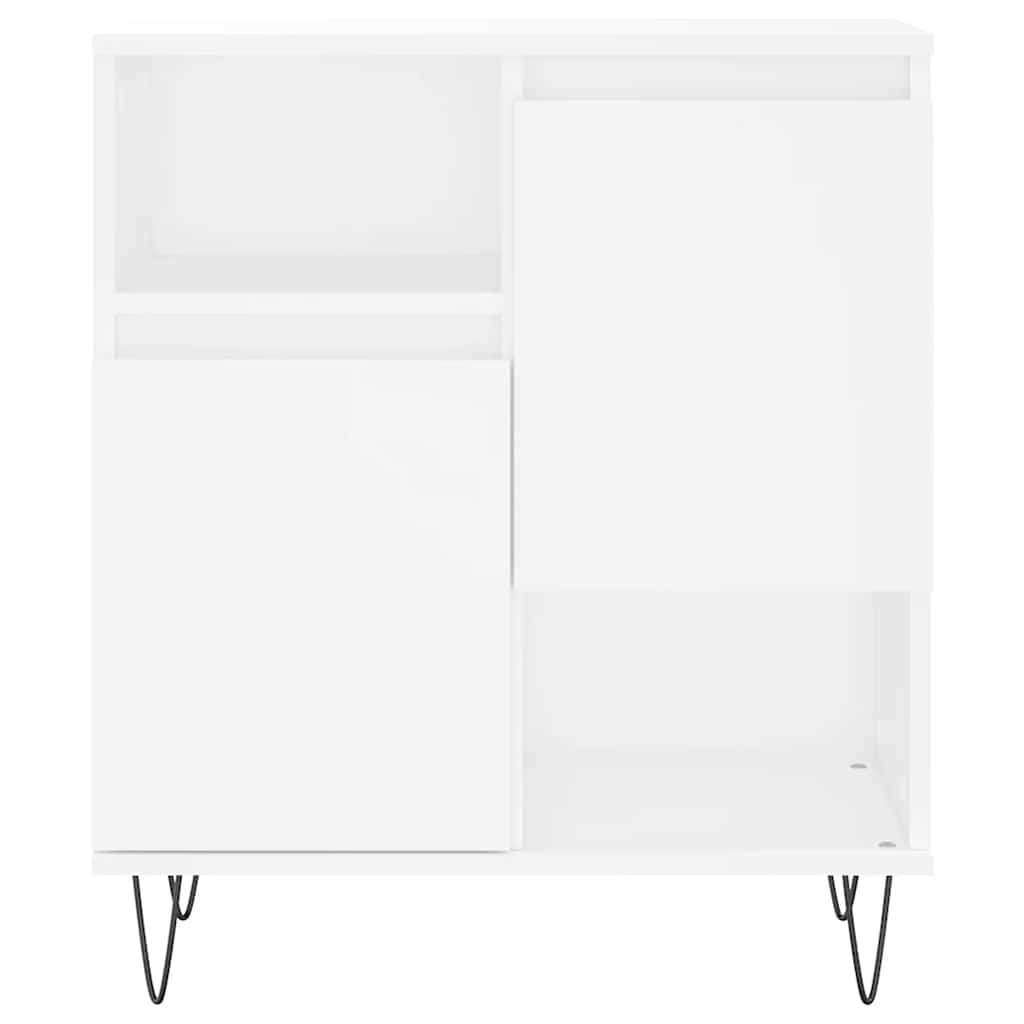 vidaXL Komoda, biała, 60x35x70 cm, materiał drewnopochodny