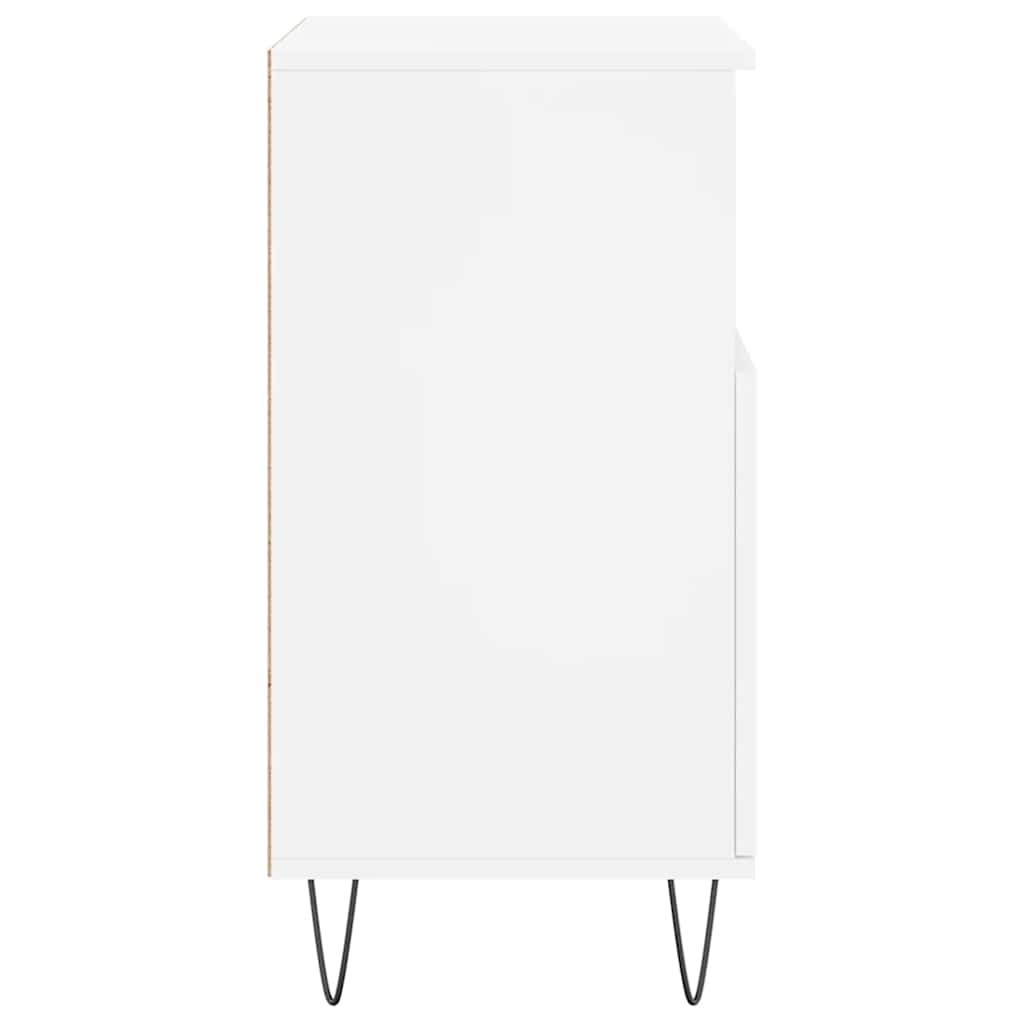 vidaXL Komoda, biała, 60x35x70 cm, materiał drewnopochodny