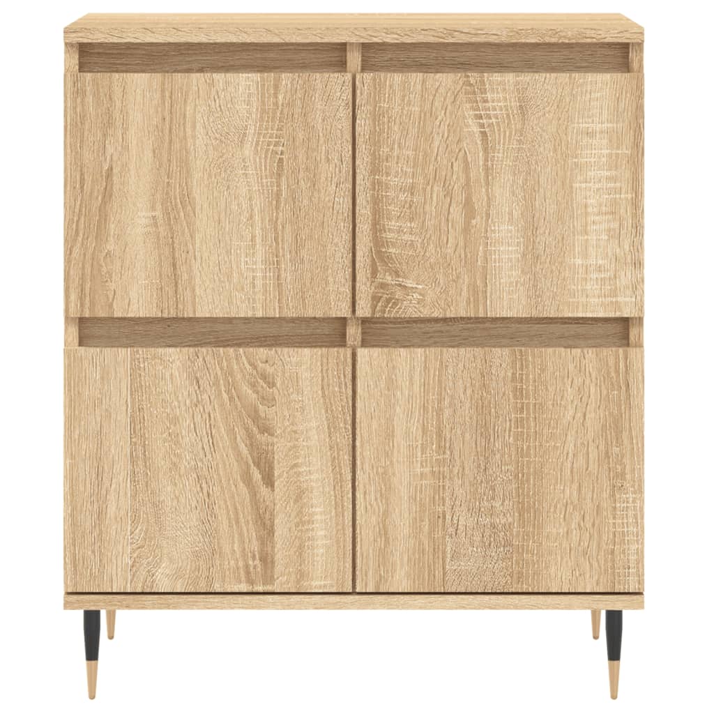 vidaXL Komoda, dąb sonoma, 60x35x70 cm, materiał drewnopochodny