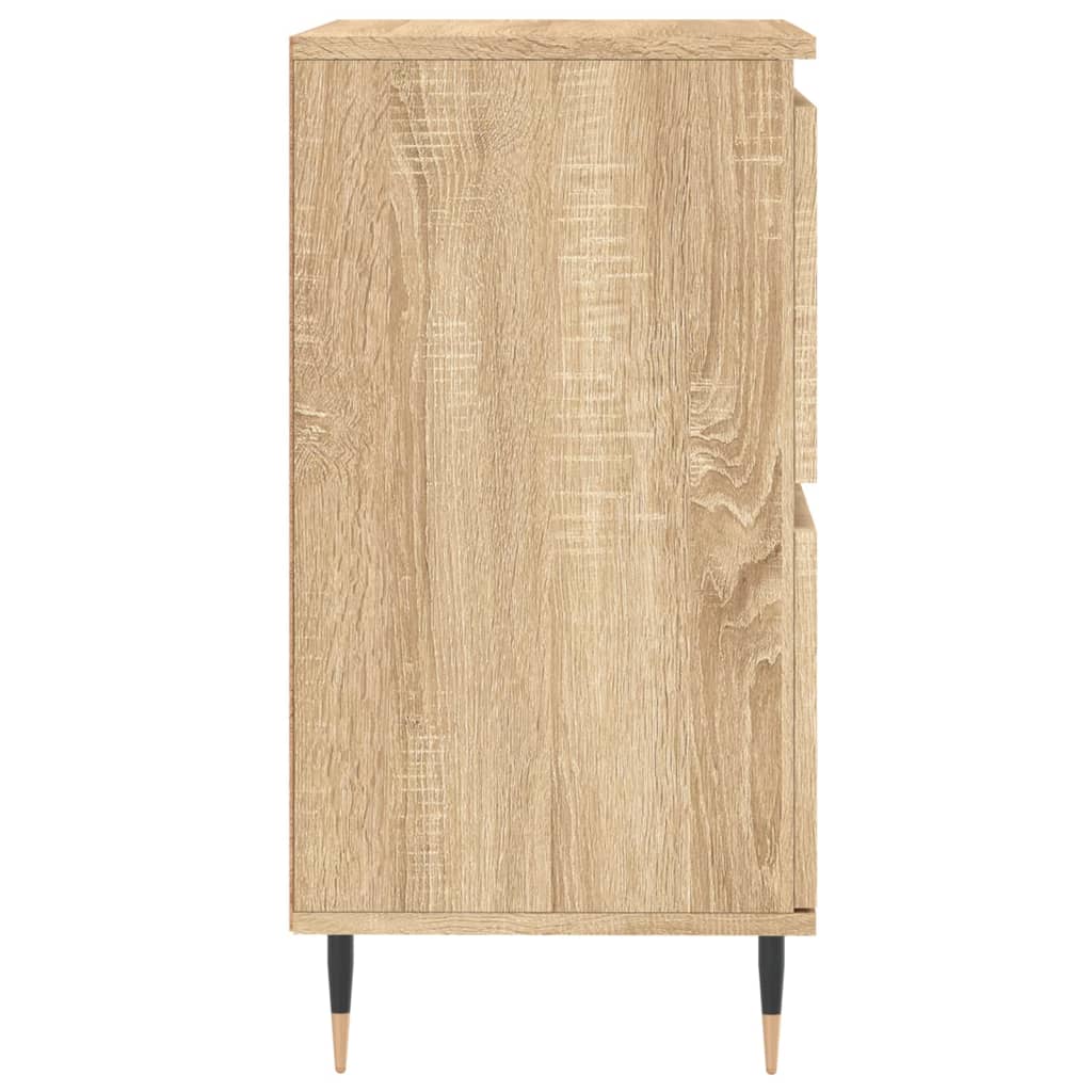 vidaXL Komoda, dąb sonoma, 60x35x70 cm, materiał drewnopochodny