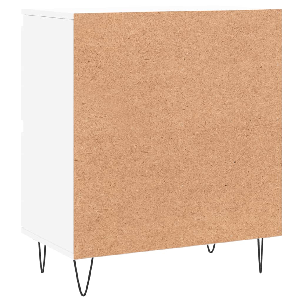vidaXL Komoda, biała, 60x35x70 cm, materiał drewnopochodny