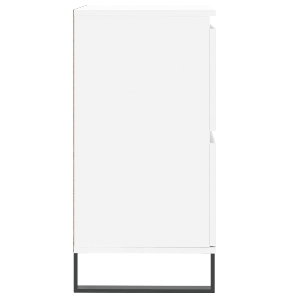vidaXL Komoda, biała, 60x35x70 cm, materiał drewnopochodny