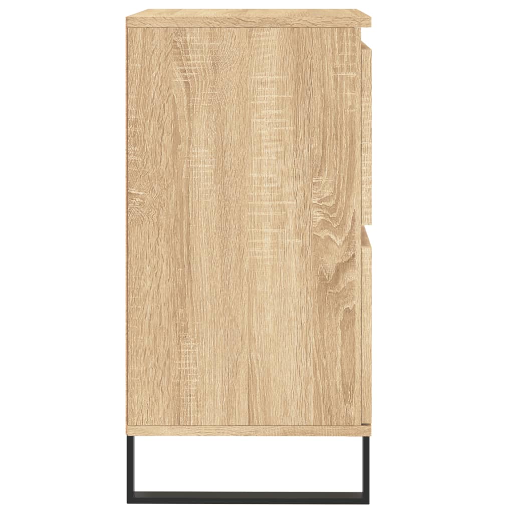 vidaXL Komoda, dąb sonoma, 60x35x70 cm, materiał drewnopochodny