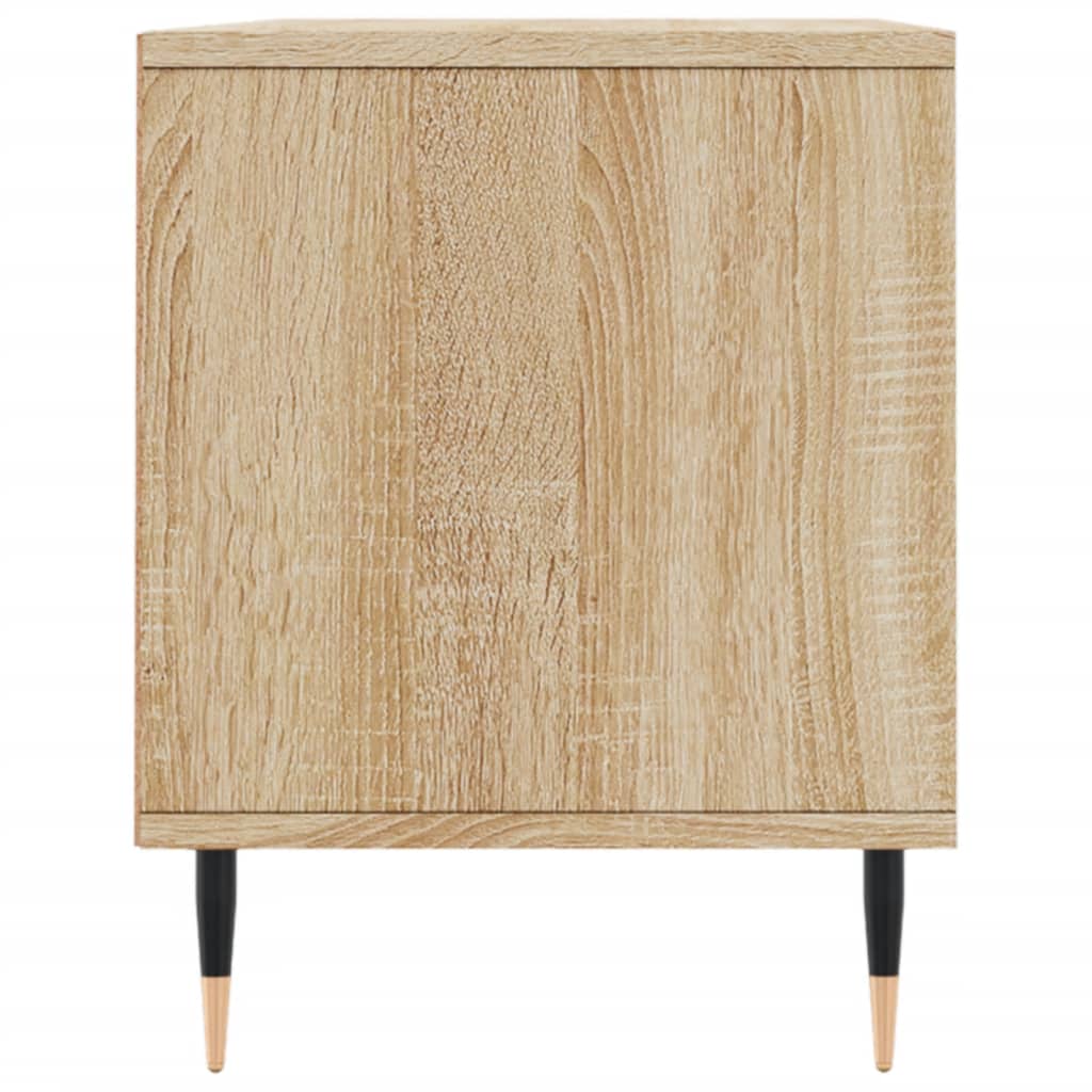vidaXL Szafka pod TV, dąb sonoma, 100x34,5x44,5 cm