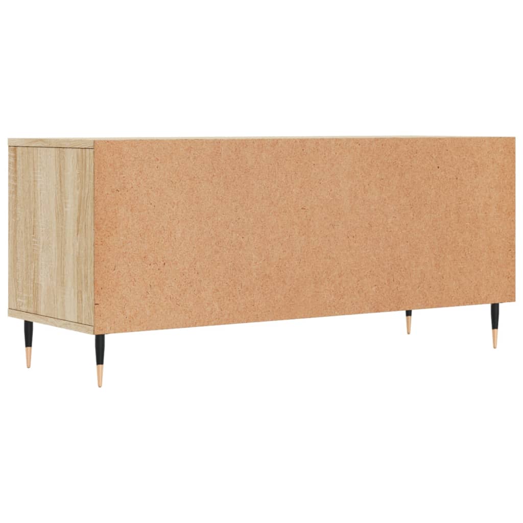 vidaXL Szafka pod TV, dąb sonoma, 100x34,5x44,5 cm