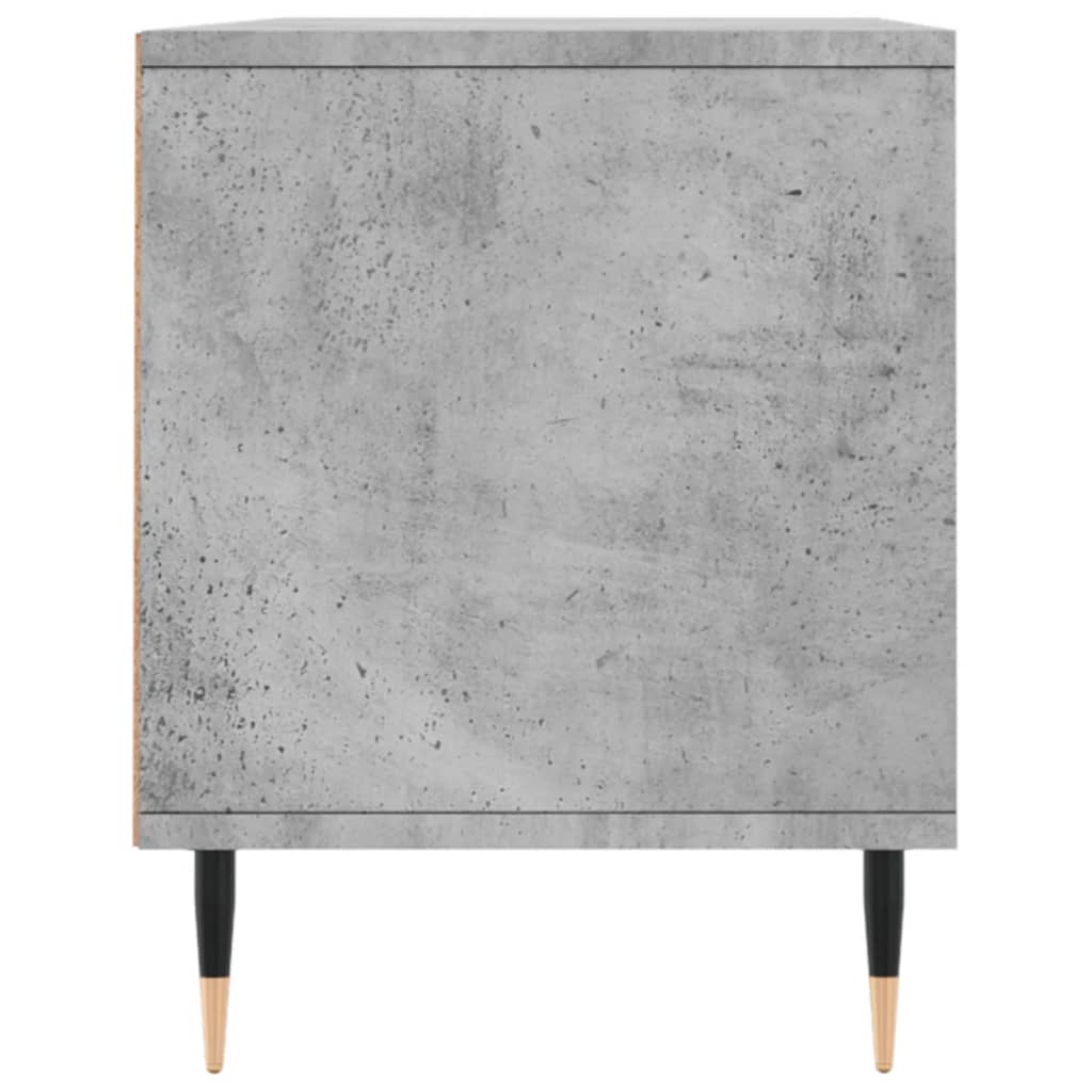 vidaXL Szafka pod TV, szarość betonu, 100x34,5x44,5 cm