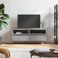 vidaXL Szafka pod TV, szary dąb sonoma, 100x34,5x44,5 cm