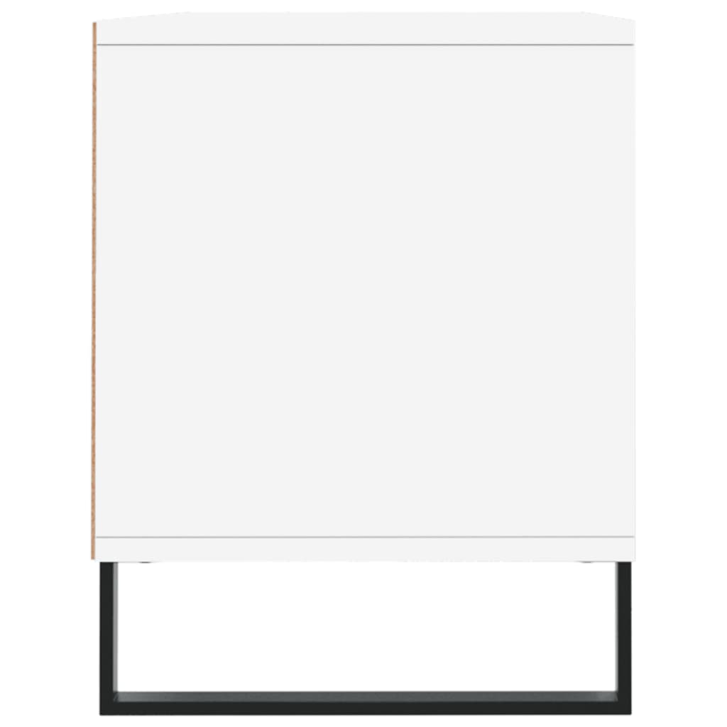 vidaXL Szafka pod TV, biała, 100x34,5x44,5 cm, materiał drewnopochodny