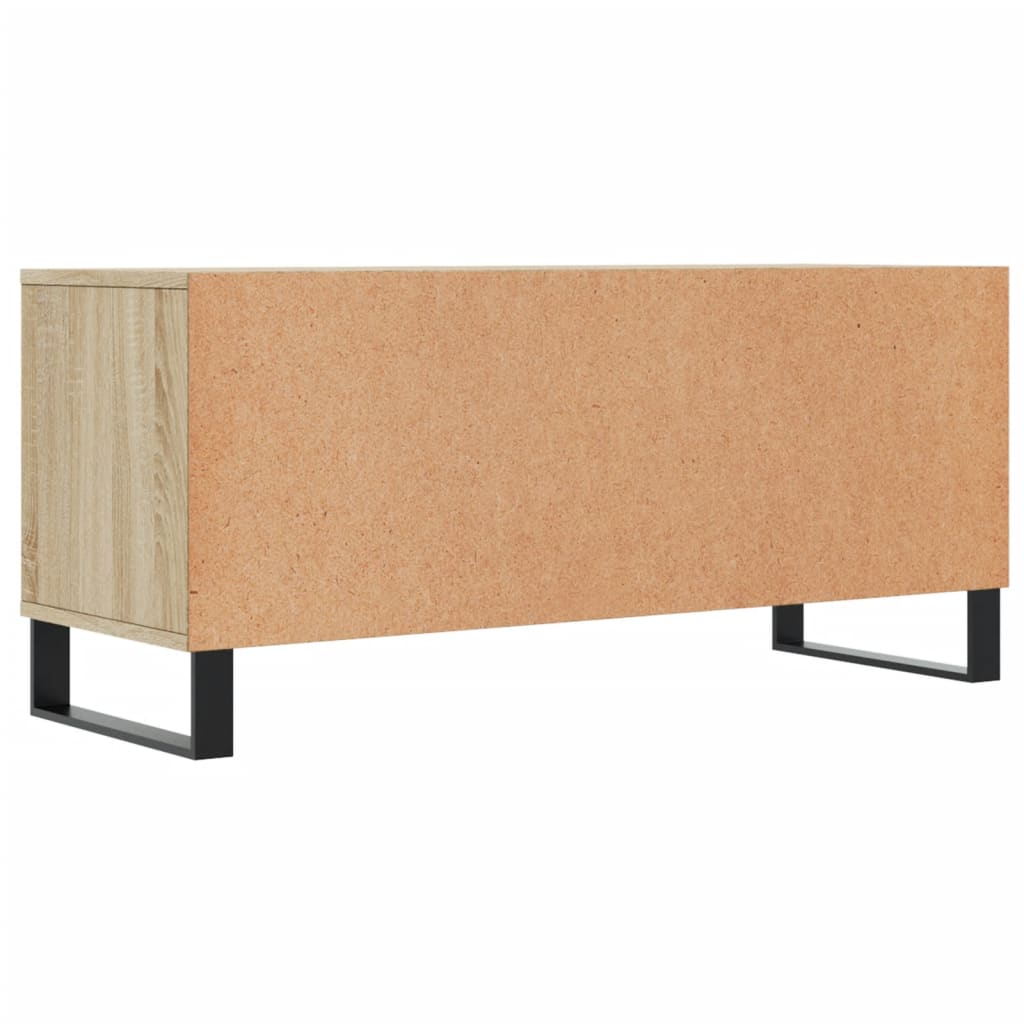 vidaXL Szafka pod TV, dąb sonoma, 100x34,5x44,5 cm