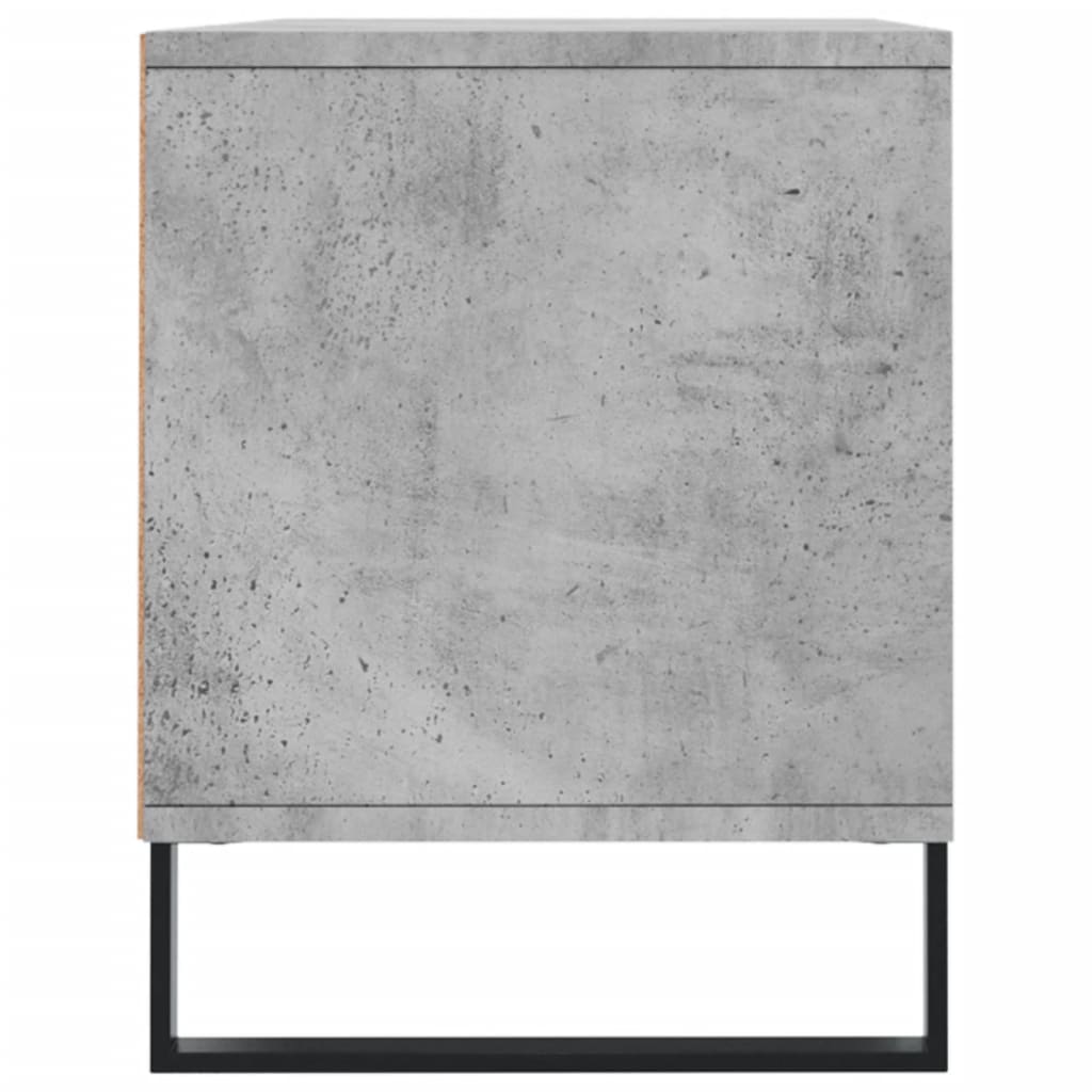 vidaXL Szafka pod TV, szarość betonu, 100x34,5x44,5 cm