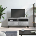 vidaXL Szafka pod TV, szarość betonu, 100x34,5x44,5 cm
