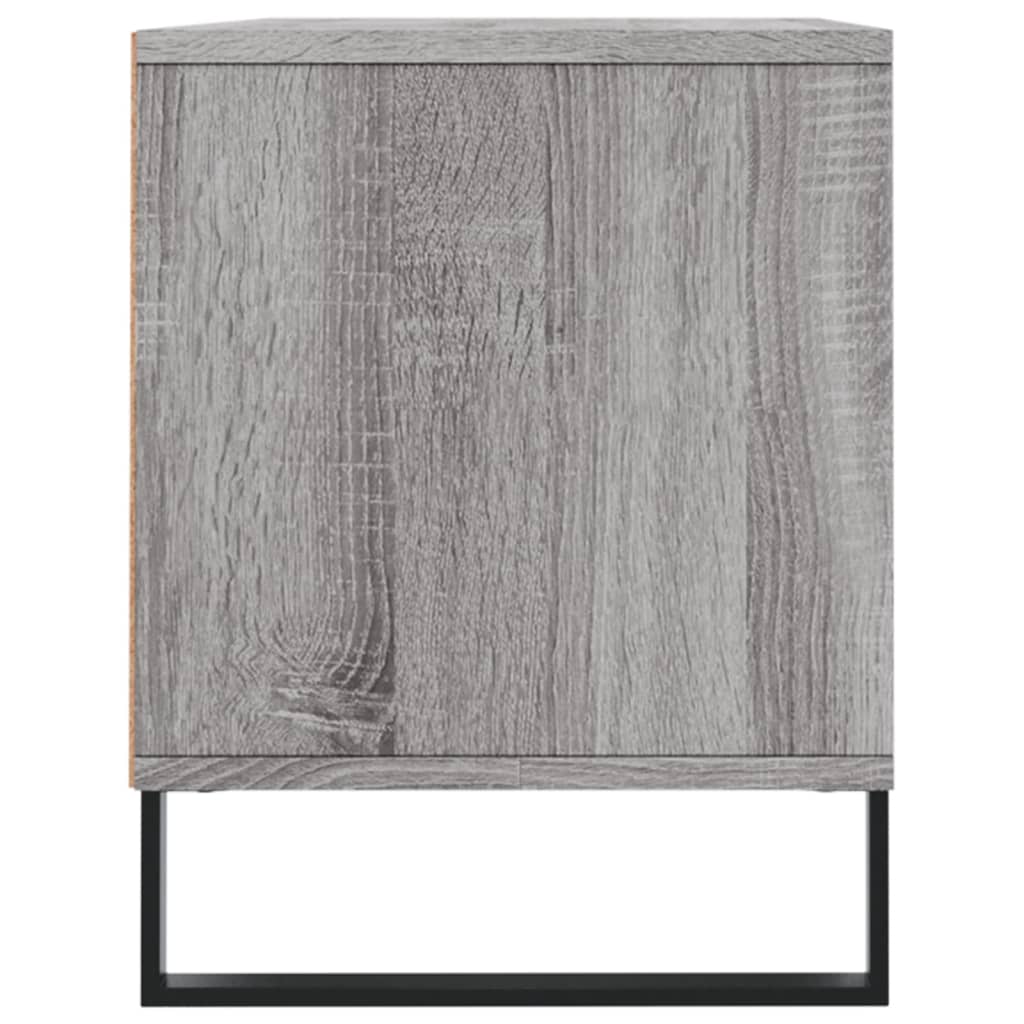vidaXL Szafka pod TV, szary dąb sonoma, 100x34,5x44,5 cm
