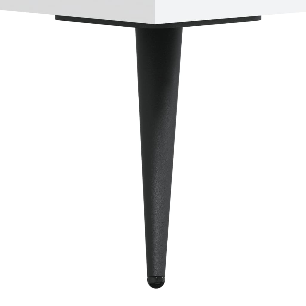 vidaXL Szafka pod TV, biała, 150x30x44,5 cm, materiał drewnopochodny