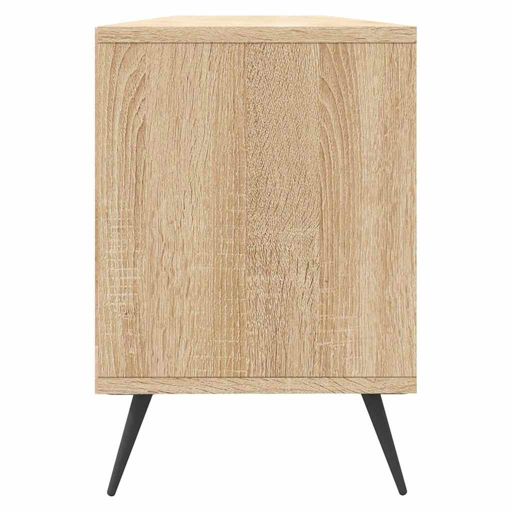 vidaXL Szafka pod TV, dąb sonoma, 150x30x44,5 cm
