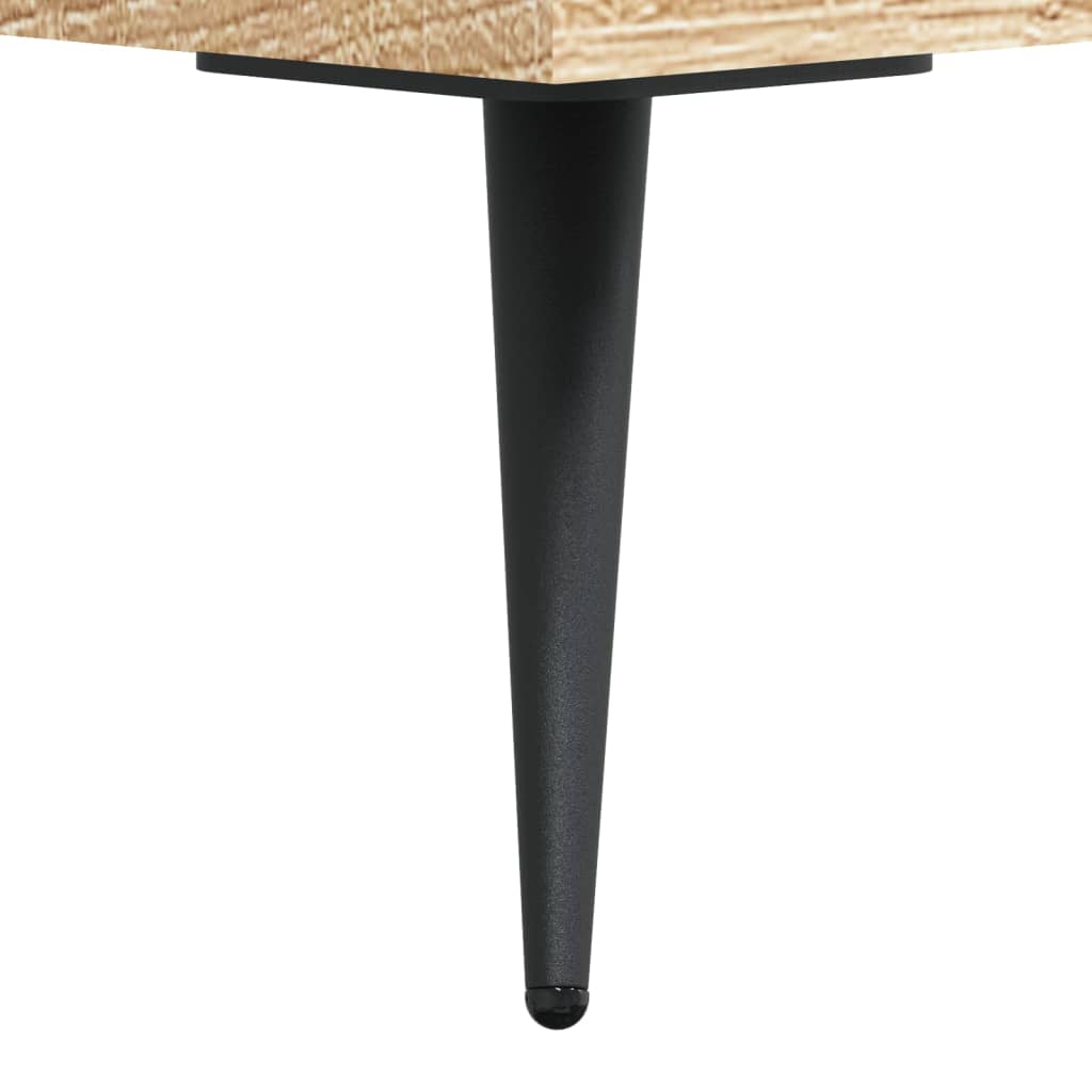 vidaXL Szafka pod TV, dąb sonoma, 150x30x44,5 cm