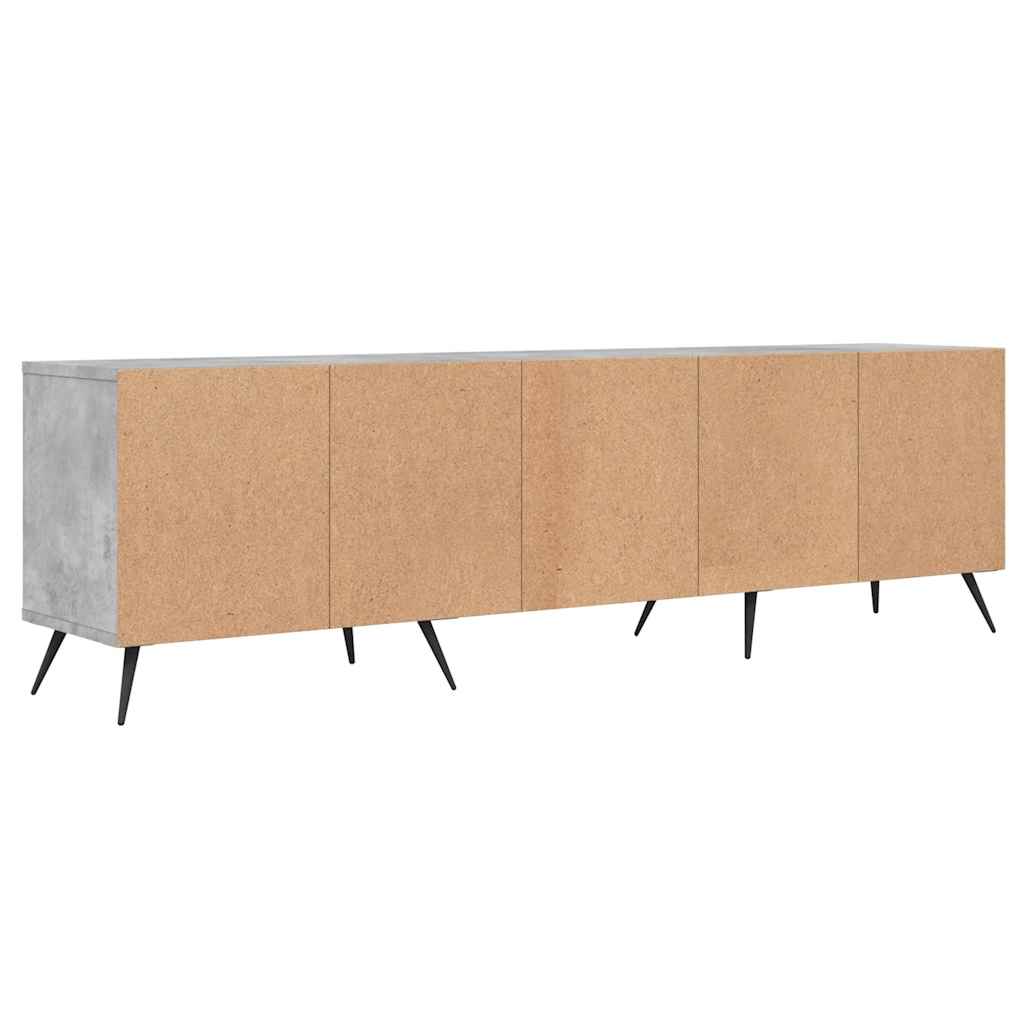 vidaXL Szafka pod TV, szarość betonu, 150x30x44,5 cm