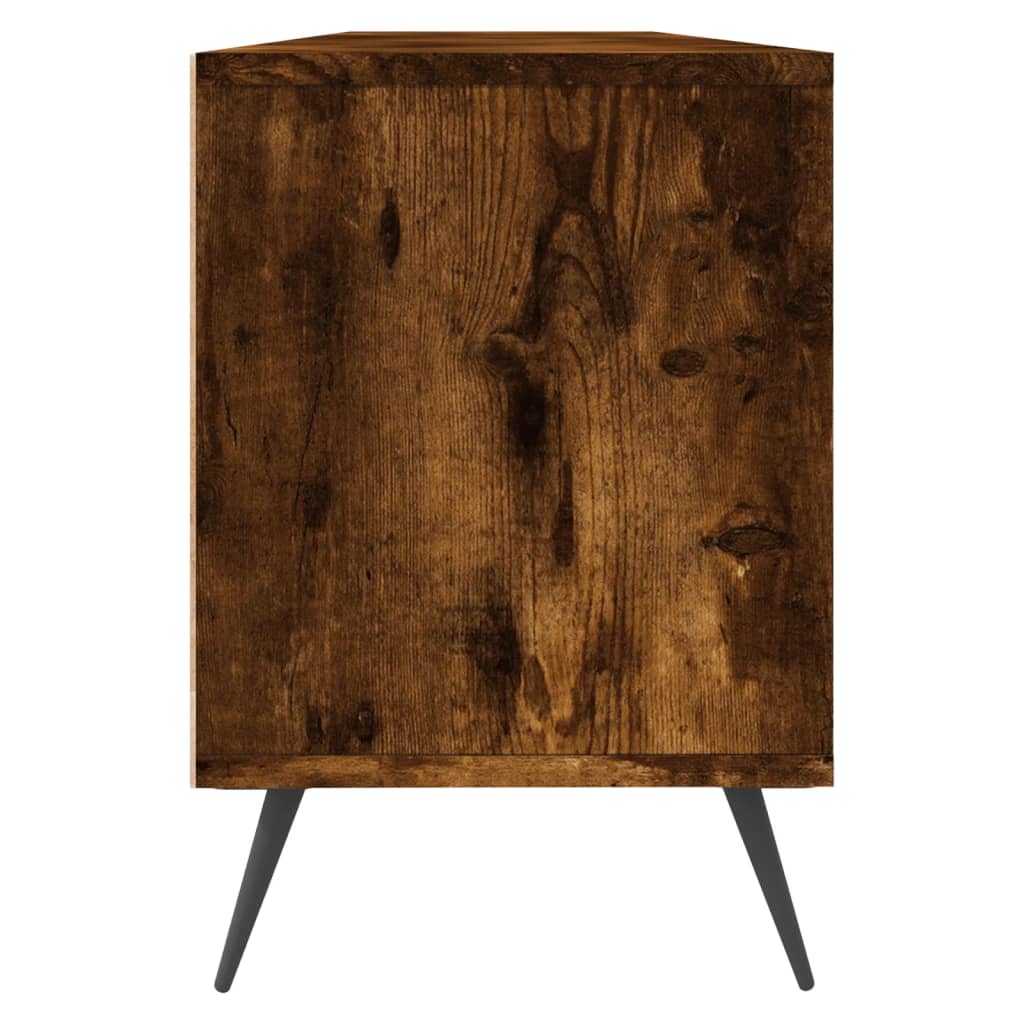 vidaXL Szafka pod TV, przydymiony dąb, 150x30x44,5 cm