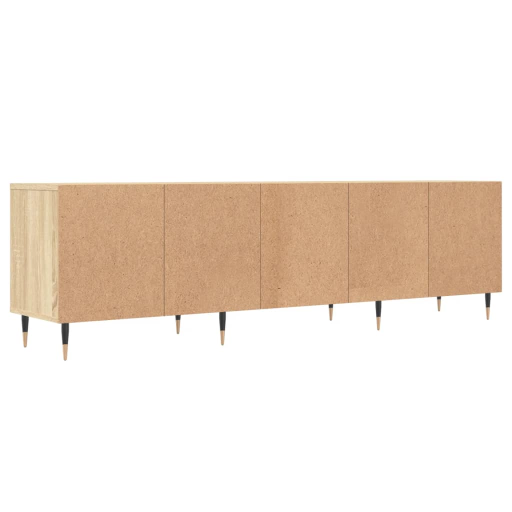 vidaXL Szafka pod TV, dąb sonoma, 150x30x44,5 cm