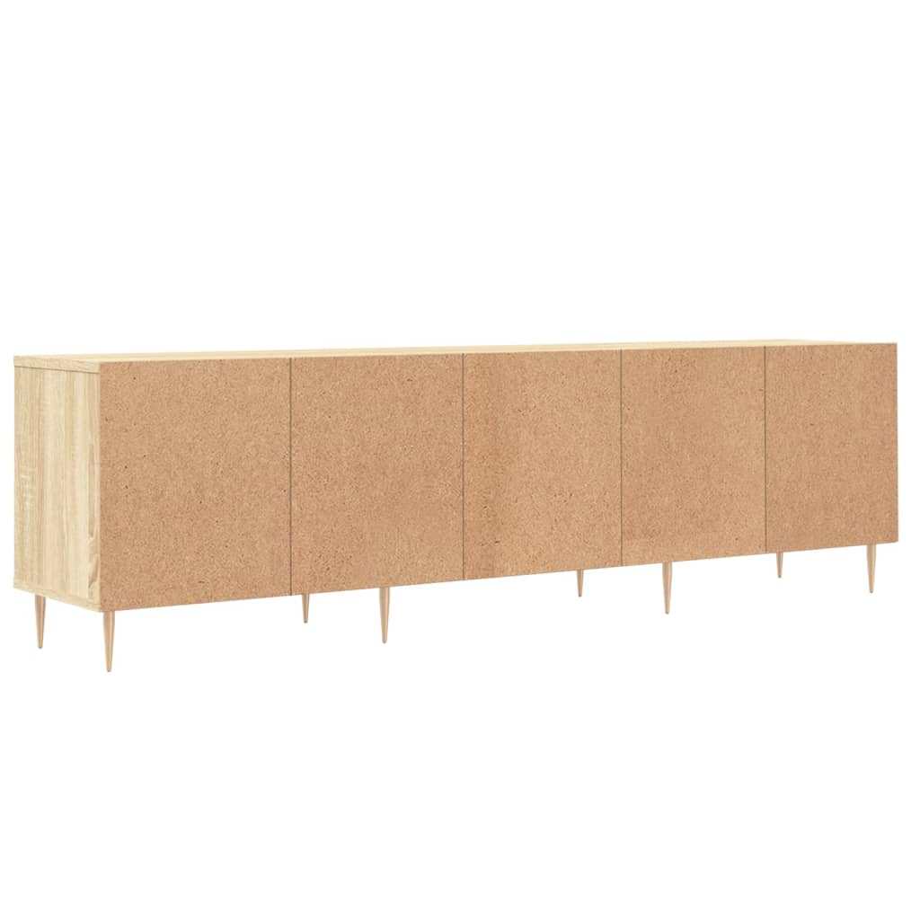 vidaXL Szafka pod TV, dąb sonoma, 150x30x44,5 cm