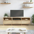 vidaXL Szafka pod TV, dąb sonoma, 150x30x44,5 cm