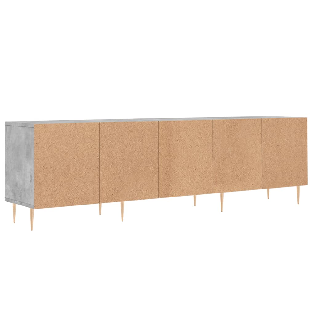 vidaXL Szafka pod TV, szarość betonu, 150x30x44,5 cm