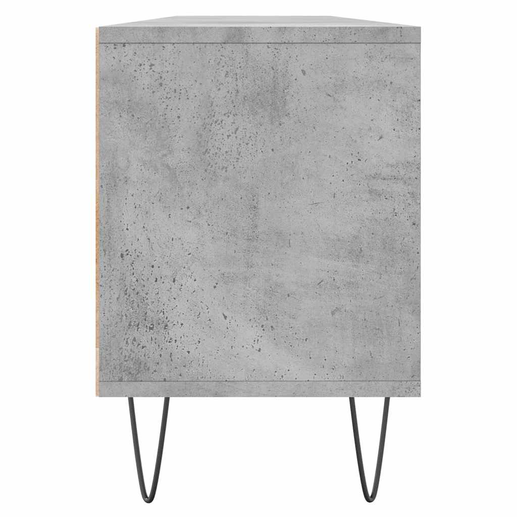 vidaXL Szafka pod TV, szarość betonu, 150x30x44,5 cm