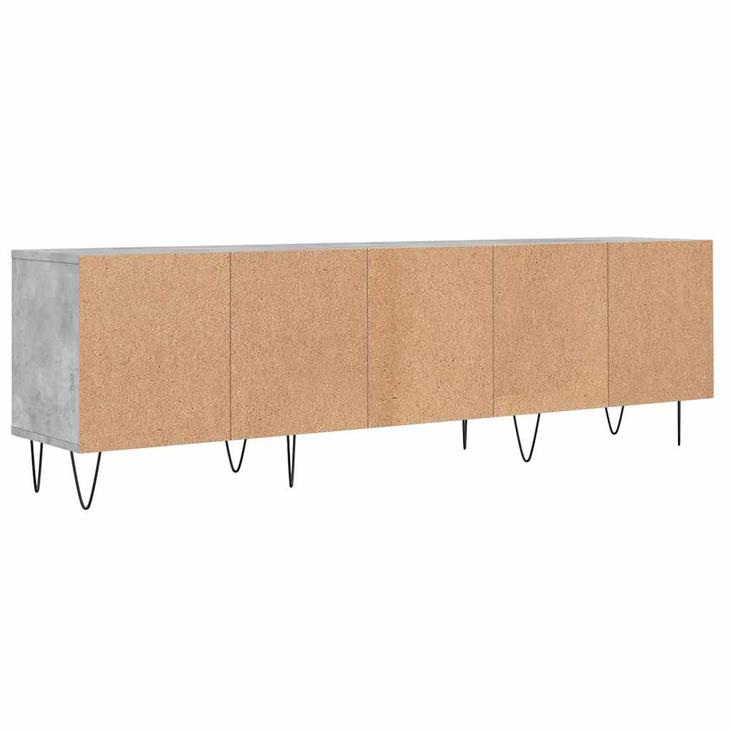 vidaXL Szafka pod TV, szarość betonu, 150x30x44,5 cm