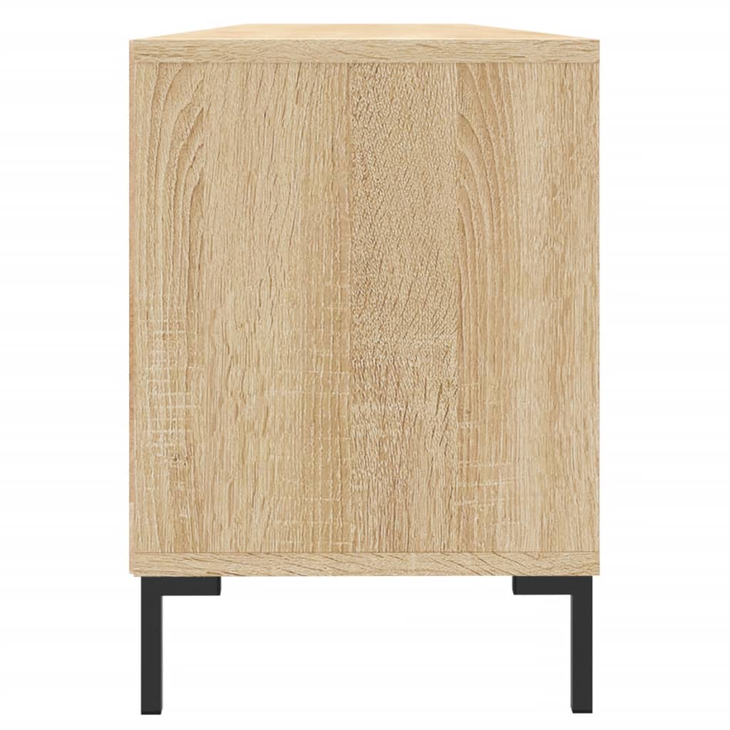 vidaXL Szafka pod TV, dąb sonoma, 150x30x44,5 cm