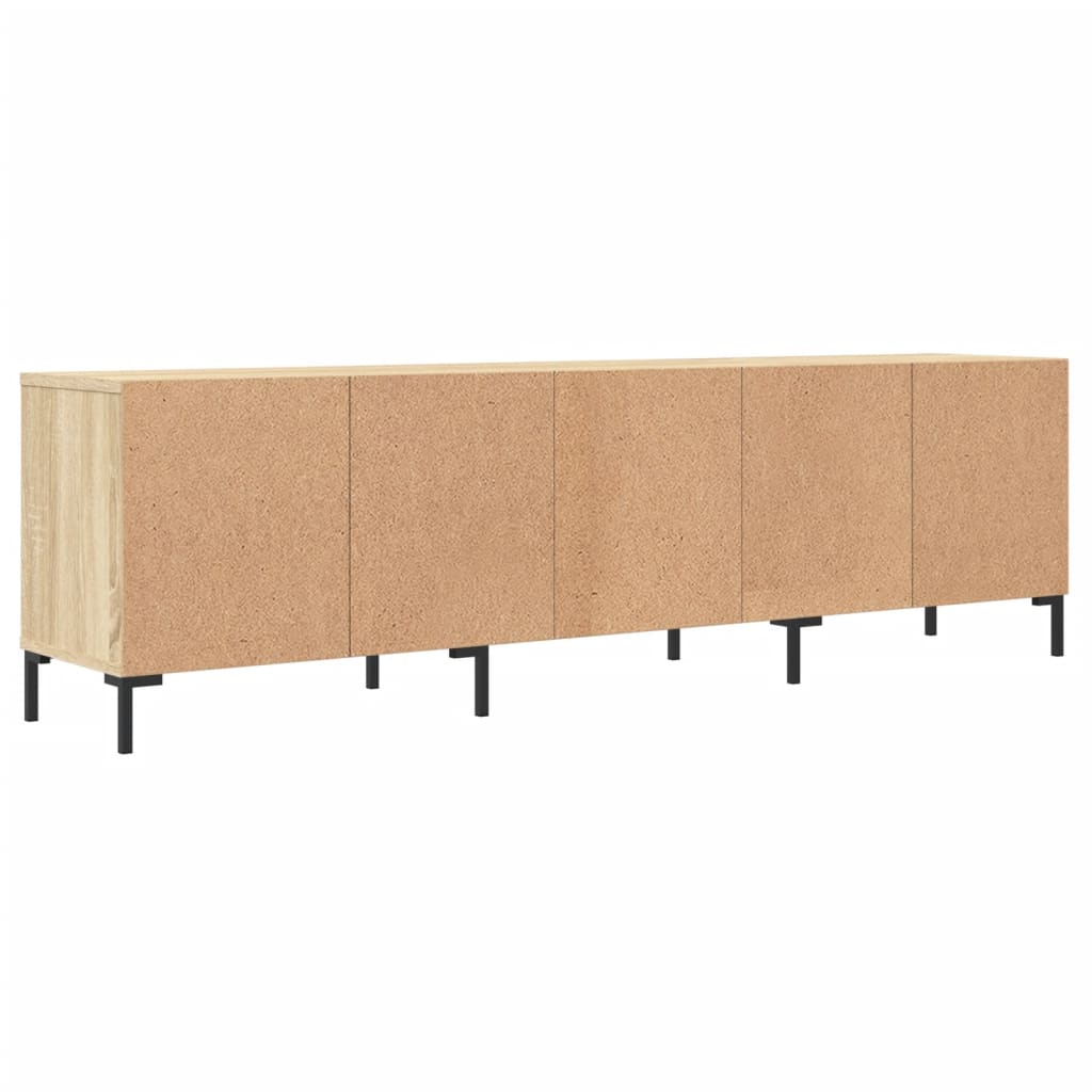 vidaXL Szafka pod TV, dąb sonoma, 150x30x44,5 cm