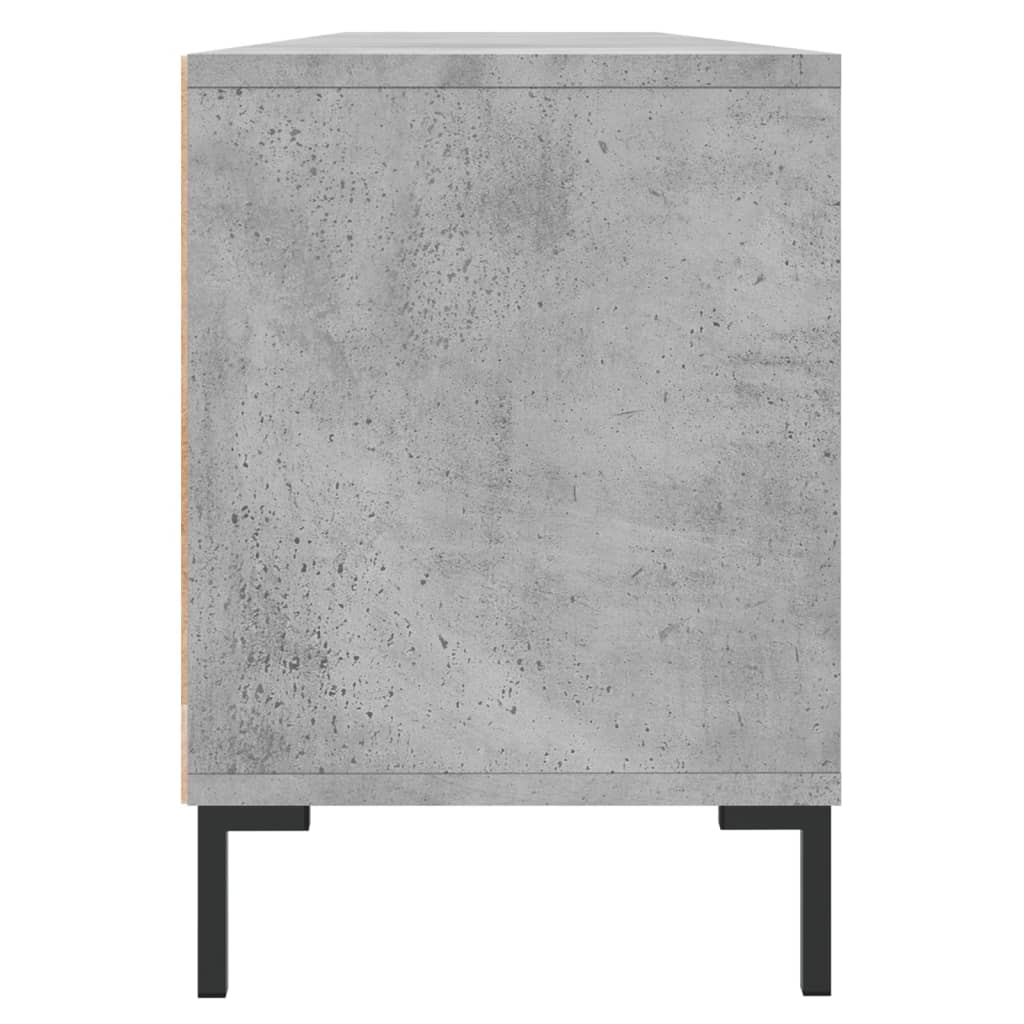 vidaXL Szafka pod TV, szarość betonu, 150x30x44,5 cm