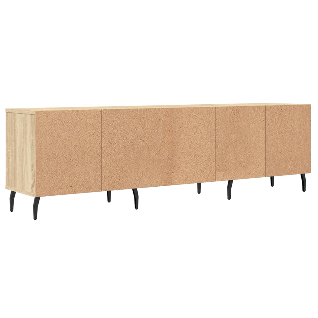 vidaXL Szafka pod TV, dąb sonoma, 150x30x44,5 cm