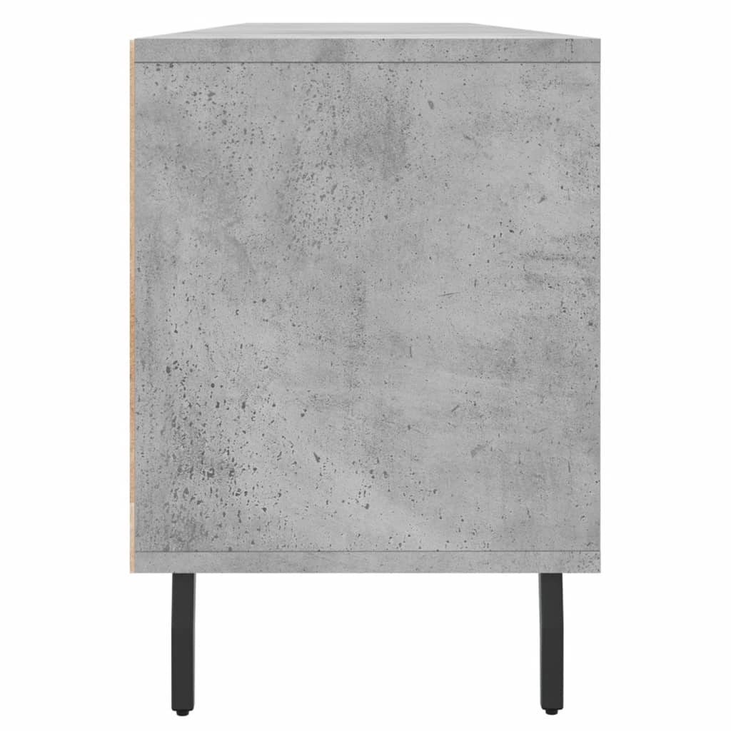 vidaXL Szafka pod TV, szarość betonu, 150x30x44,5 cm