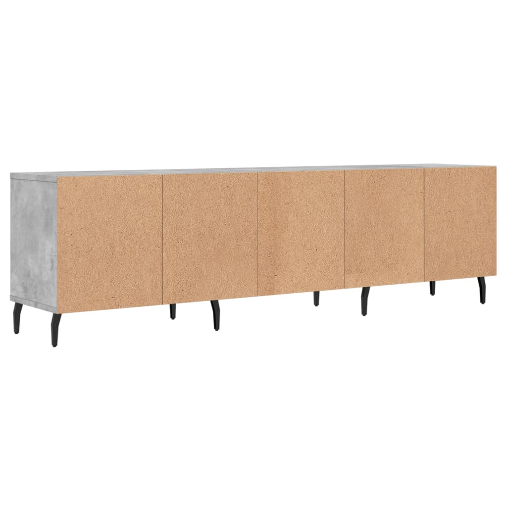 vidaXL Szafka pod TV, szarość betonu, 150x30x44,5 cm