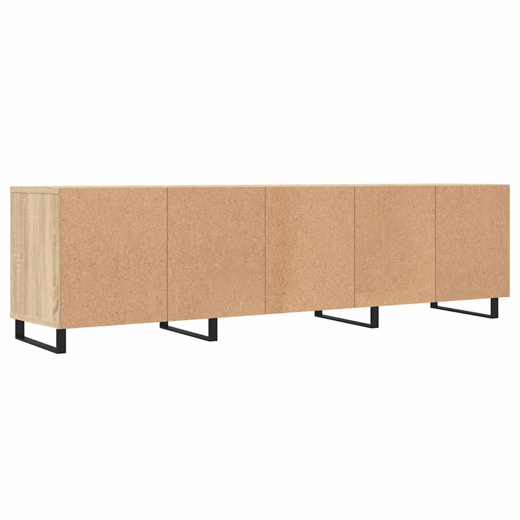 vidaXL Szafka pod TV, dąb sonoma, 150x30x44,5 cm