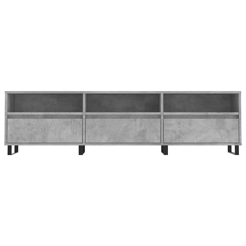 vidaXL Szafka pod TV, szarość betonu, 150x30x44,5 cm