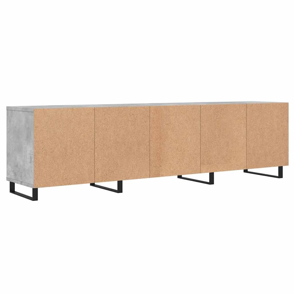 vidaXL Szafka pod TV, szarość betonu, 150x30x44,5 cm