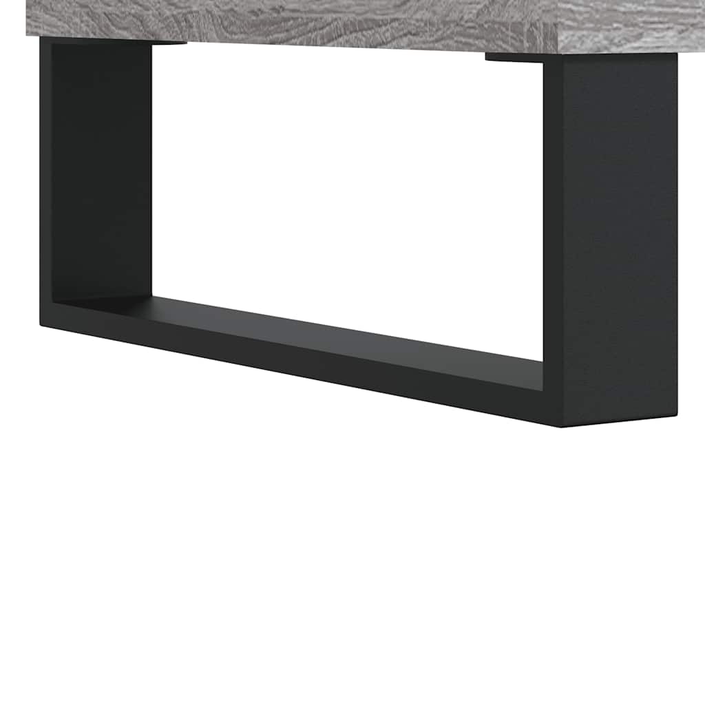 vidaXL Szafka pod TV, szary dąb sonoma, 150x30x44,5 cm