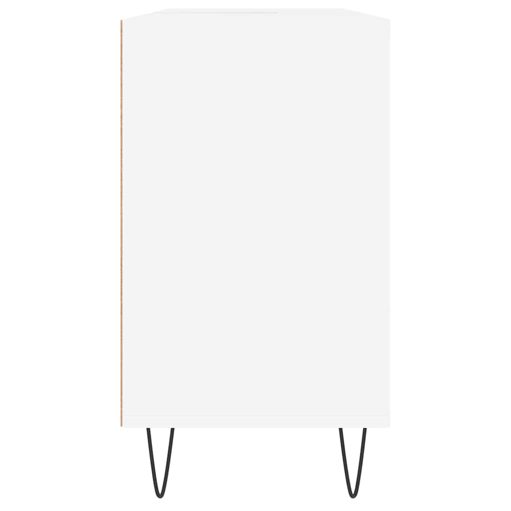vidaXL Szafka łazienkowa, biała, 80x33x60 cm, materiał drewnopochodny