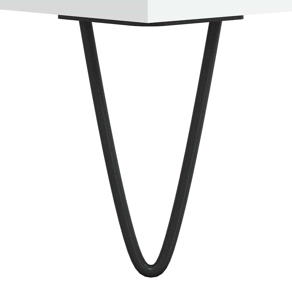 vidaXL Szafka łazienkowa, biała 80x33x60 cm, materiał drewnopochodny