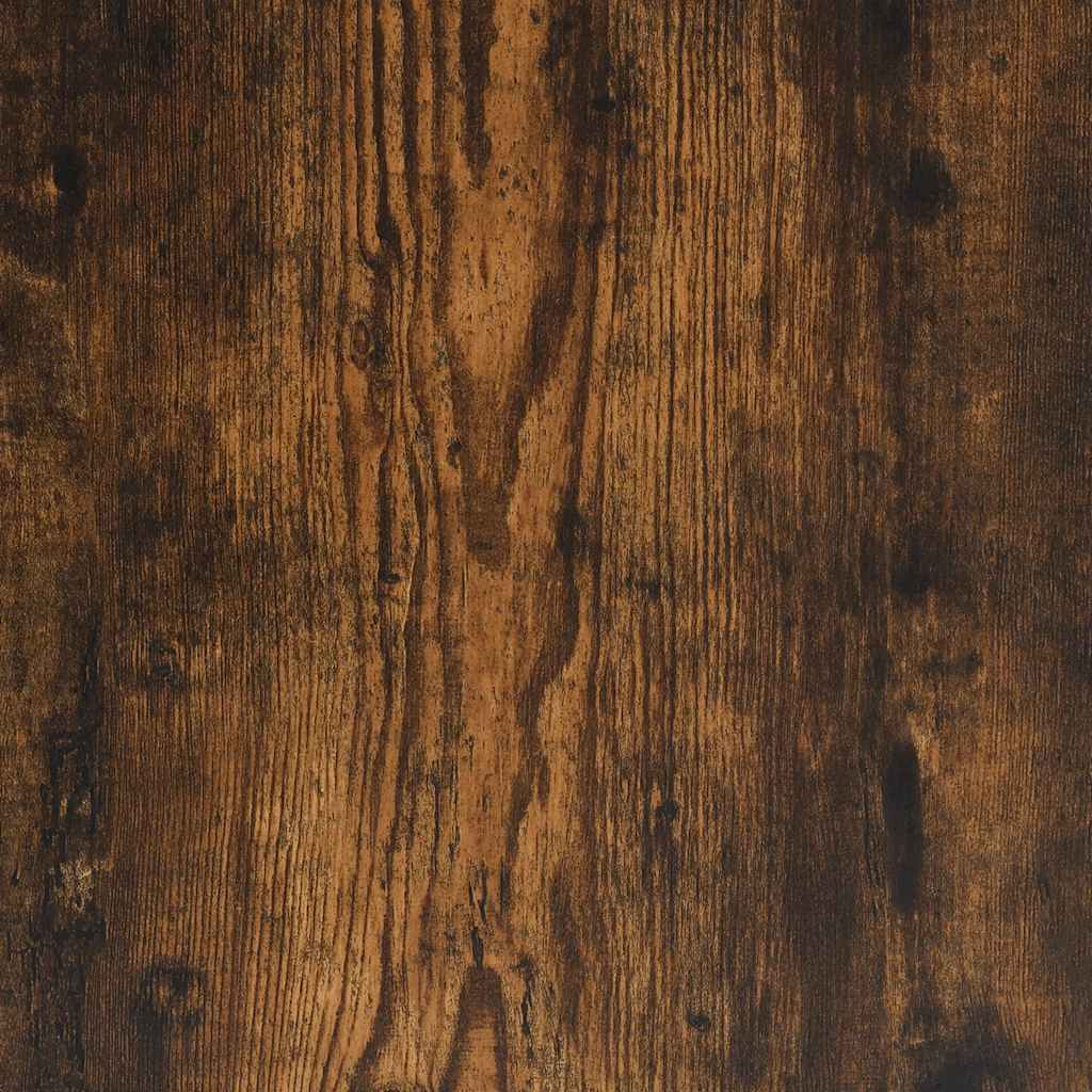 vidaXL Szafka łazienkowa, przydymiony dąb, 80x33x60 cm